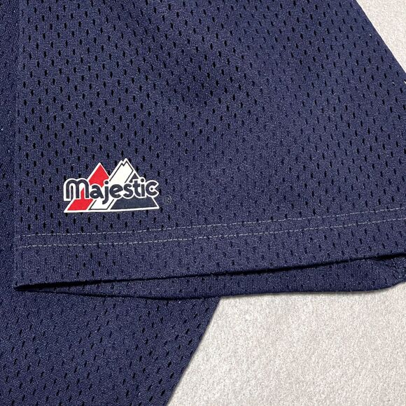 VTG Seattle Mariners Jersey Mens XL Sea Blue #35 MLB Baseball Game Issued USA - Picture 6 of 12